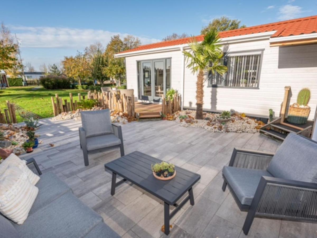 Chalet Sea Rocks With View And Garden Goedereede Kültér fotó
